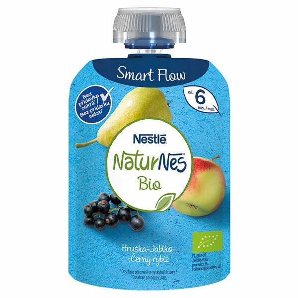 NESTLÉ Ovocná kapsička Hruška, Jablko, Černý rybíz BIO 90 g porovnat ceny