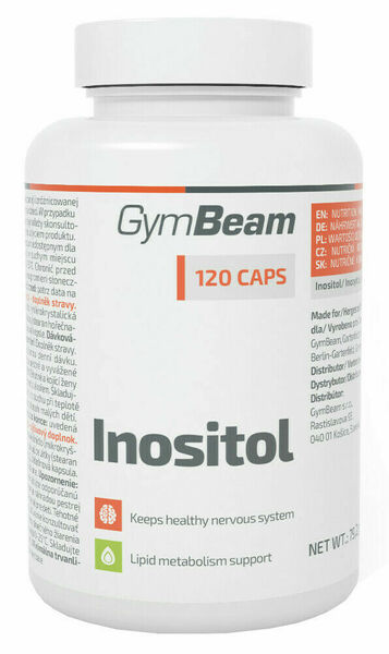 GymBeam Inositol 120 kapslí porovnat ceny