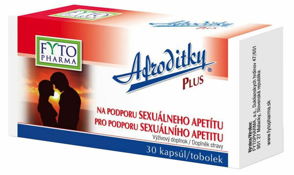 Fytopharma Afroditky Plus tobolky pro sexuální apetit 30 tobolek porovnat ceny