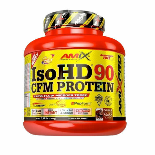 Amix IsoHD 90 CFM Protein, 1800g, Double Dutch Chocolate porovnat ceny