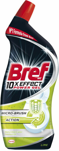 Bref Gelový WC čistič 10x Effect MicroBrush 700ml porovnat ceny