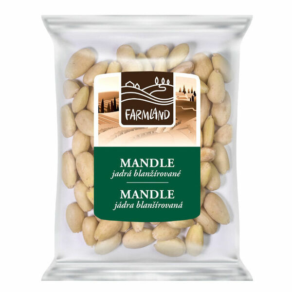 Farmland Mandle blanšírované 100g porovnat ceny