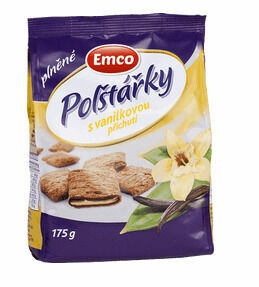 Emco Plněné polštářky s vanilkovou příchutí 175g porovnat ceny