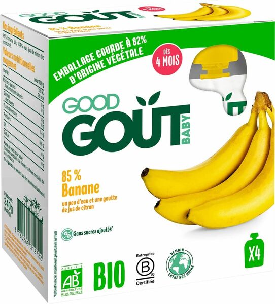 Good Gout BIO Banán 4x85g porovnat ceny