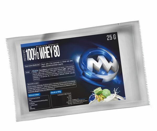 MAXXWIN 100% WHEY 80 pistácie 25g porovnat ceny