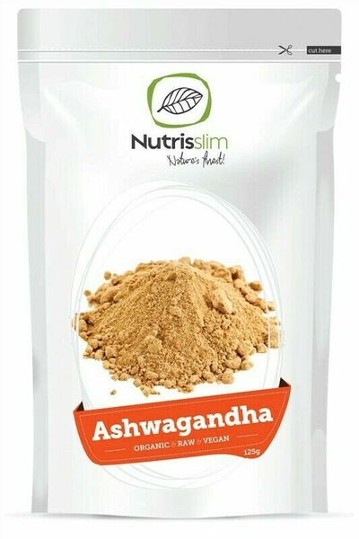Nutrisslim  Ashwagandha Powder 125g Bio porovnat ceny