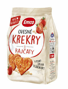 Emco Ovesné krekry s rajčaty 100g porovnat ceny