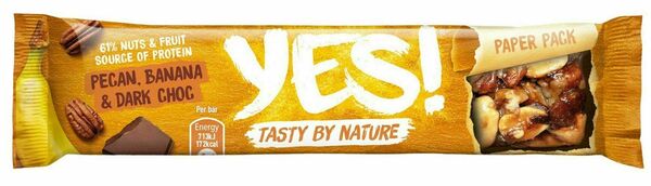 YES! Bar banán/pekanový ořech 35g porovnat ceny