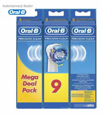 Oral-B Precision Clean EB 20-9 náhradní kartáčkové hlavice 9ks porovnat ceny