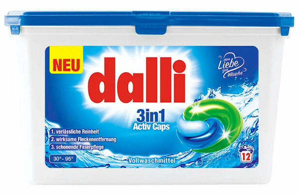 Dalli Univerzální prací Prací Kapsle 12 dávek, 318g porovnat ceny