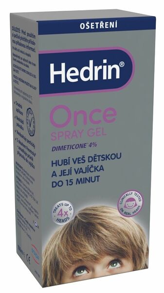 HEDRIN ONCE Spray Gel 100ml porovnat ceny