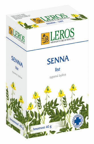 LEROS Senna list perorální léčivý čaj 40g sypaný porovnat ceny