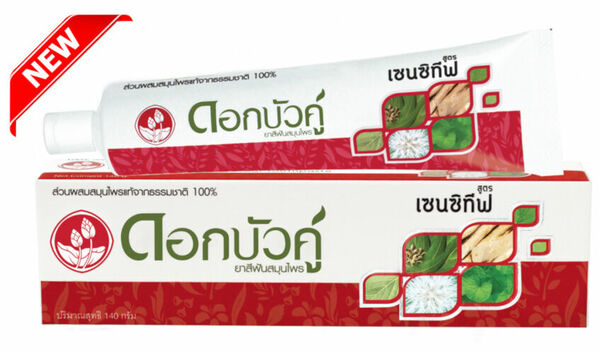 Twin Lotus  DOK BUA KU Sensitive Herbal Toothpaste 140g porovnat ceny