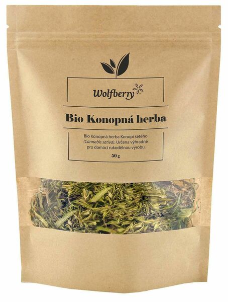 Wolfberry Konopná herba pro domácí rukodělnou tvorbu BIO 50g porovnat ceny