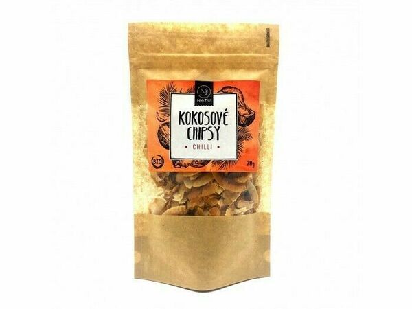 Natu Kokosové chipsy chilli BIO 70g porovnat ceny