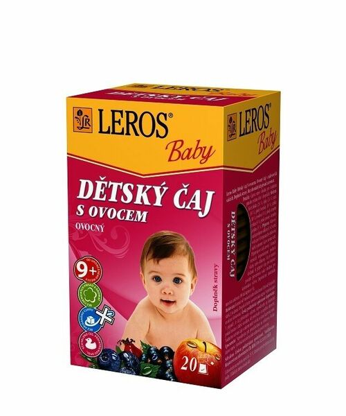 LEROS BABY Dětský čaj s ovocem n.s.20x2g porovnat ceny