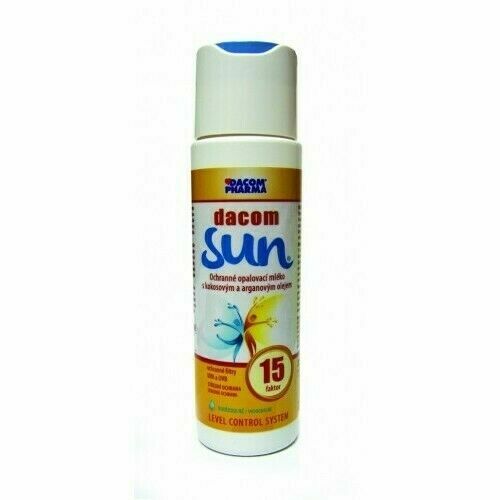 DACOM SUN opalovací mléko SPF15 250ml - II. jakost porovnat ceny