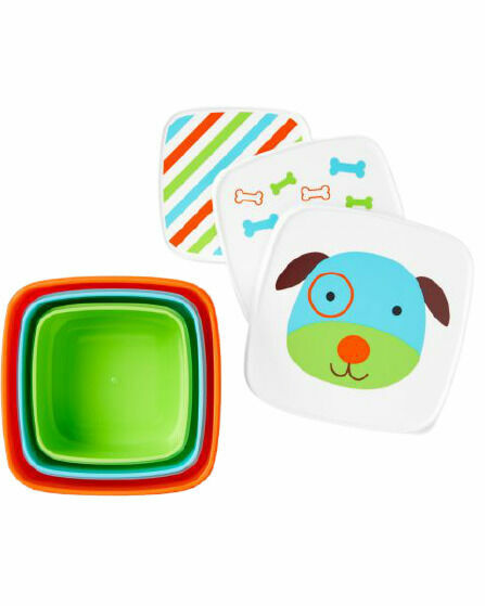 Skip Hop Zoo Misky svačinové pejsek 12m+ 3ks porovnat ceny