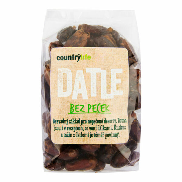COUNTRY LIFE Datle sušené bez pecek 250 g porovnat ceny