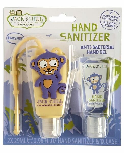 Jack N´Jill Antibakteriální gel na ruce pro děti Opice 2x29ml porovnat ceny