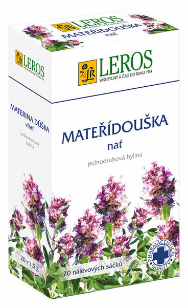 LEROS Mateřídouška nať n.s.20x1.5g porovnat ceny