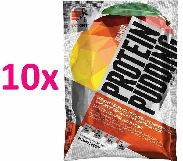 Extrifit Proteinový pudink 10x40g mango porovnat ceny