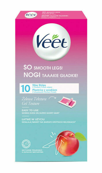 Veet depil pásky nektarinka 10ks porovnat ceny