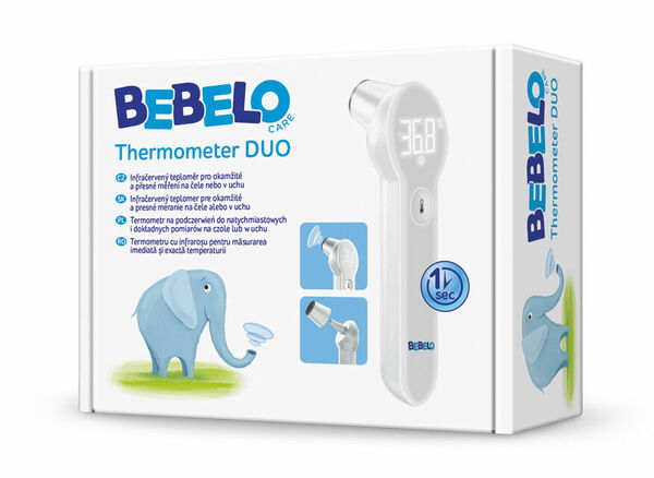 BEBELO Thermometer DUO infračervený teploměr 1 ks porovnat ceny