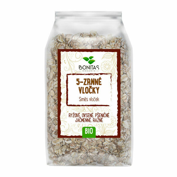 BONITAS Bio 5-zrnné vločky 300g porovnat ceny