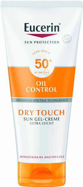 EUCERIN SUN Krém-gel na opalování Dry Touch SPF50+ 200ml porovnat ceny
