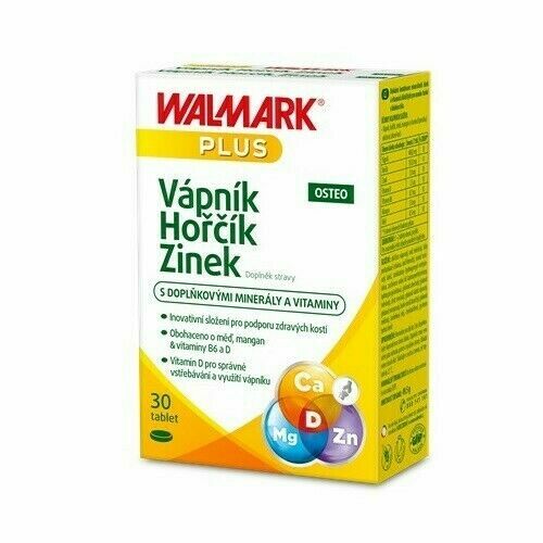 Walmark Váp-Hoř-Zinek Osteo tbl.30 porovnat ceny