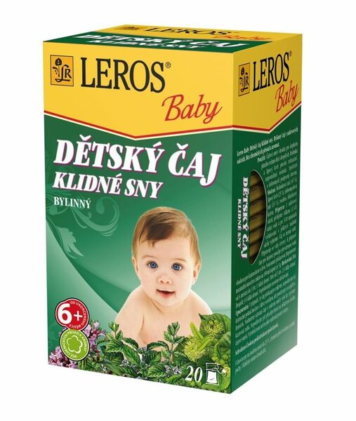 LEROS BABY Dětský čaj Klidné sny n.s. 20x1.5g porovnat ceny