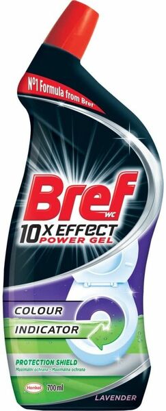 Bref Gelový WC čistič 10x Effect Total Protect Lavender 700ml porovnat ceny
