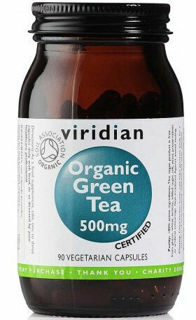 Viridian 100% Organic Green Tea 90 kapslí porovnat ceny