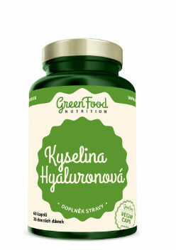 GreenFood Nutrition Kyselina Hyaluronová 60cps porovnat ceny