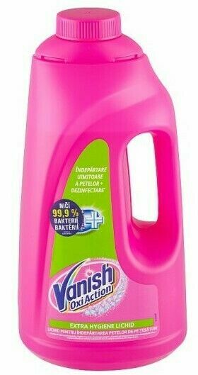 Vanish Oxi Action Extra Hygiene tekutý odstraňovač skvrn 1,88l porovnat ceny