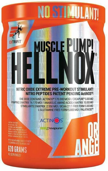 Extrifit Hellnox 620g pomeranč porovnat ceny