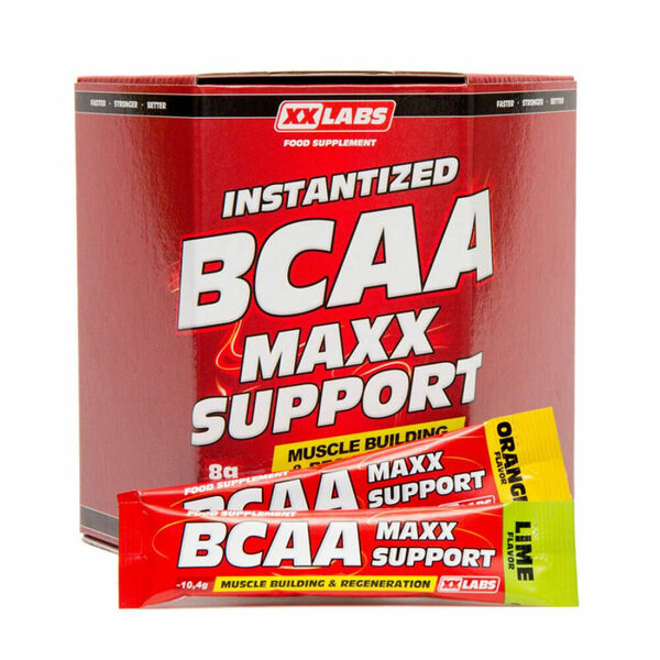 XXLABS BCAA Maxx Support příchuť pomeranč - limetka 620 g porovnat ceny