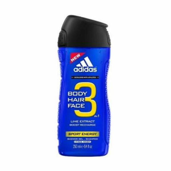 ADIDAS 3in1 Sport Energy Sprchový gel 400 ml porovnat ceny