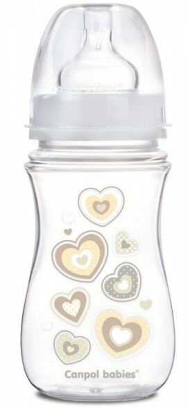 Canpol babies Láhev se širokým hrdlem Newborn baby béžová 240ml porovnat ceny
