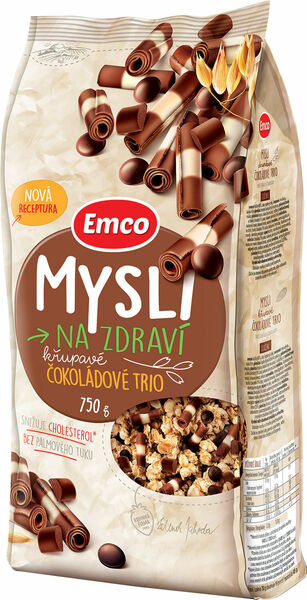 Emco Mysli křupavé Čokoládové trio 750g porovnat ceny