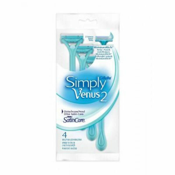 GILLETTE Simply Venus2 holítko 4 ks porovnat ceny