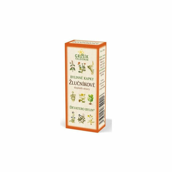 Grešík kapky Žlučníkové 50 ml Devatero bylin porovnat ceny