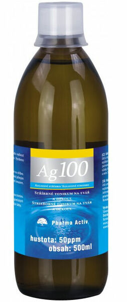 Pharma Activ Koloidní stříbro Ag100 50ppm 500ml porovnat ceny