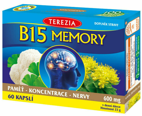 Terezia B15 MEMORY 60 kapslí porovnat ceny