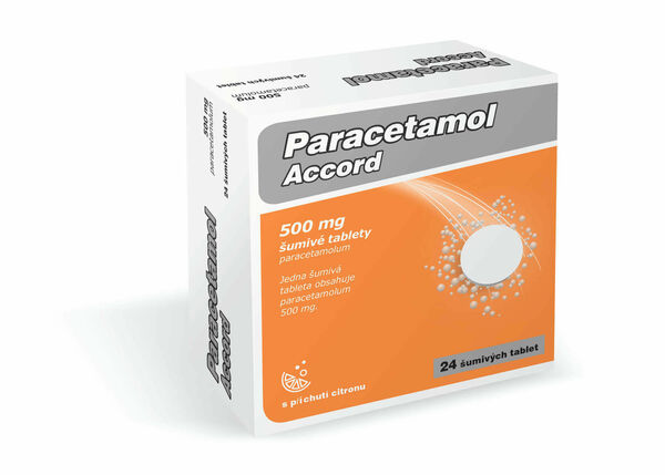 Paracetamol Accord 500mg eff. 24ks porovnat ceny