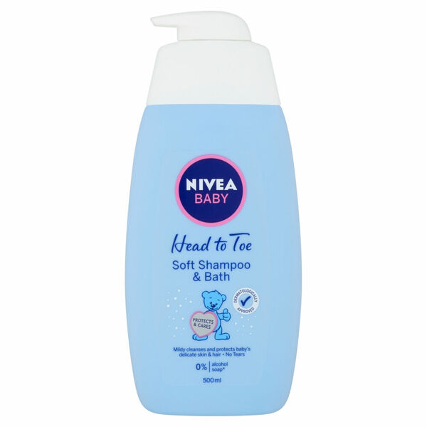 NIVEA Baby Šampon a pěna do koupele 2v1 500 ml porovnat ceny
