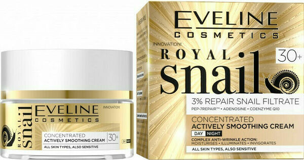 Eveline Cosmetics  Eveline Royal Snail Vyhlazující denní a noční krém 30+ 50ml porovnat ceny