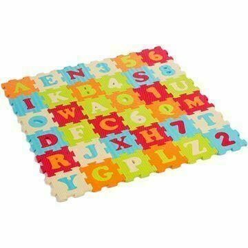 Ludi  Puzzle pěnové 90x90cm písmena a čísla porovnat ceny