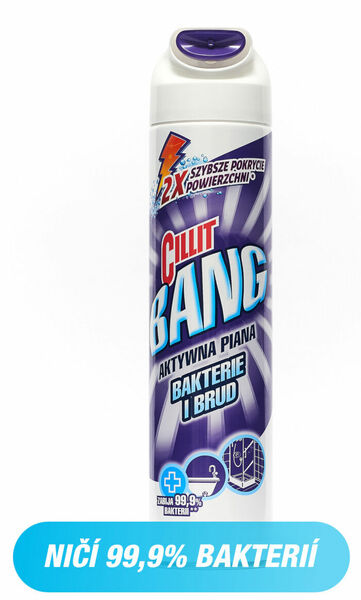 Cillit Bang Aktivní pěna Antibacterial 600ml porovnat ceny